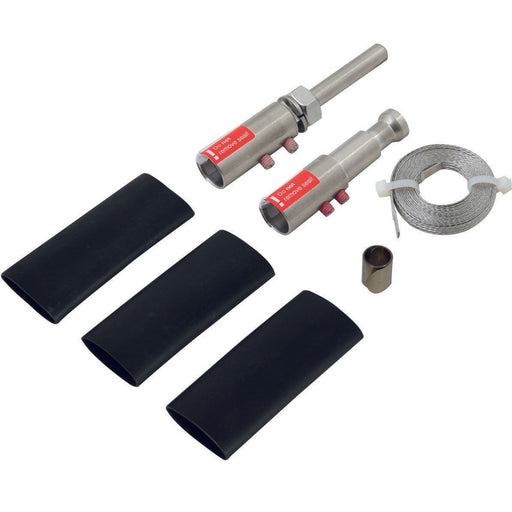 DEHN - Zubehör/Ersatzteile für Erdung und Blitzschutz Anschlussset HVILIASSRIV20GFB1000 f. HVI-light-Leitung