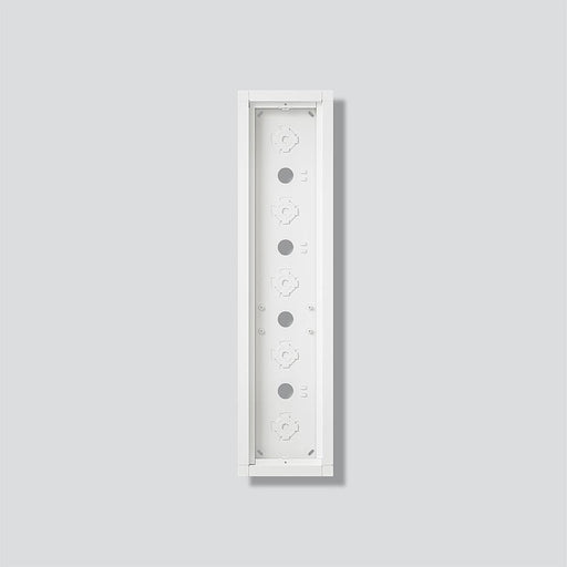 Siedle&Söhne - Montageelement für Türstation Gehäuse-Aufputz GA 612-5/1-01 W Weiß