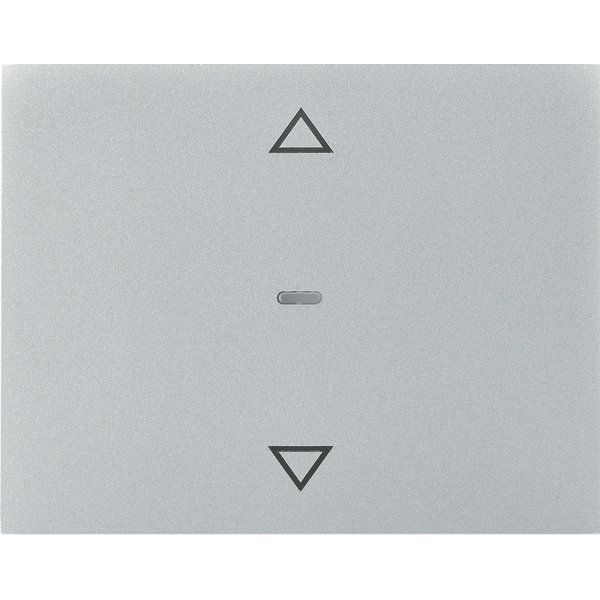Berker - Abdeckung/Bedienelement für Installationsschalterprogramme Abdeckung Tastsensor-Modul 80961271 1-fach alu