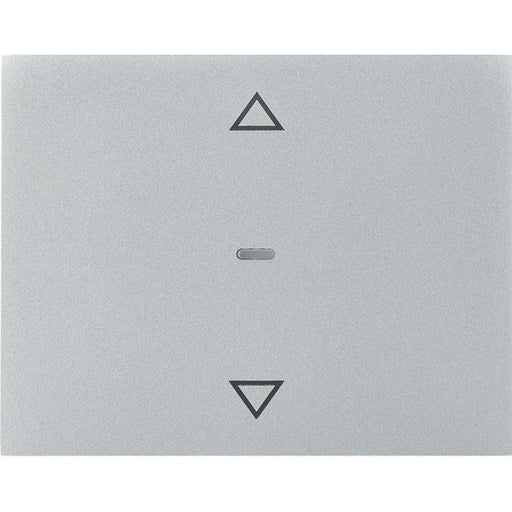 Berker - Abdeckung/Bedienelement für Installationsschalterprogramme Abdeckung Tastsensor-Modul 80961271 1-fach alu