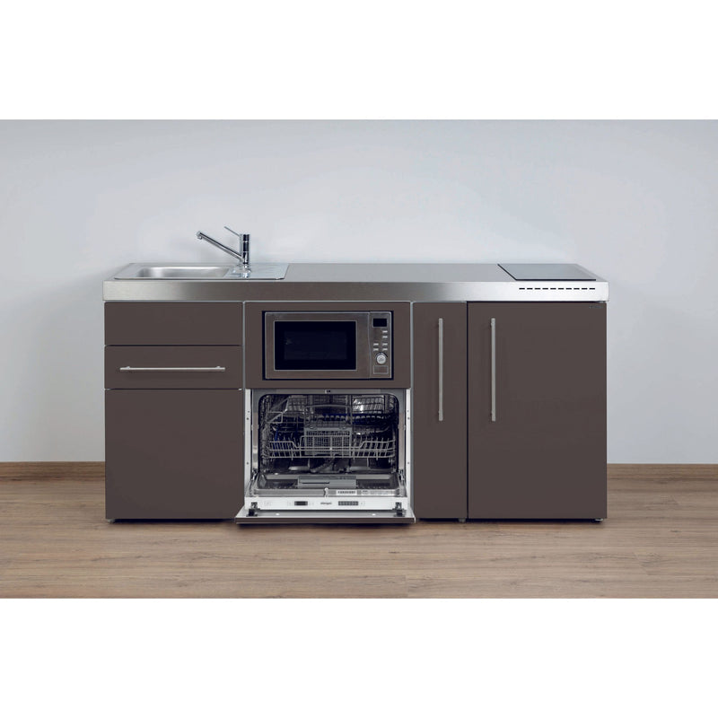 Stengel - Mini-Küche Miniküche Premiumline MPGSMMM180AKSIKFrBlS Mokka metallic