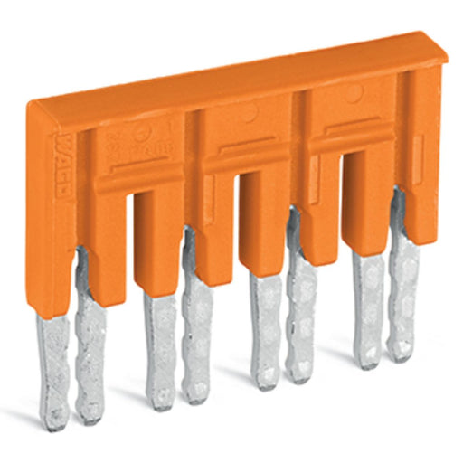 WAGO - Querverbinder/Brücker für Reihenklemme Querbrücker 282-434 orange, isol. 3-fach