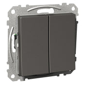 Elso - Installationsschalter Serienschalter 16A WDE003116 m.Wippe anthrazit