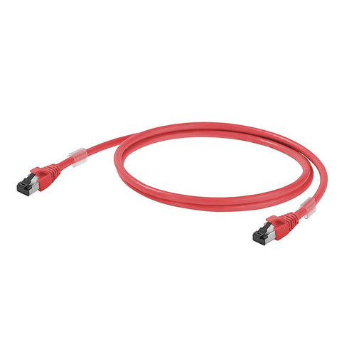 Weidmüller - Patchkabel Kupfer Industrie Patchkabel IEC6FP8LR0030M40M40R 3m rot