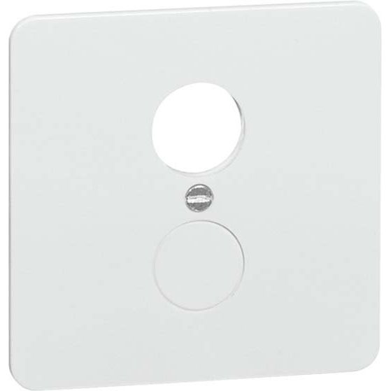 Peha - Einsatz/Abdeckung für Kommunikationstechnik Zentralplatte D 80.677 DIO W