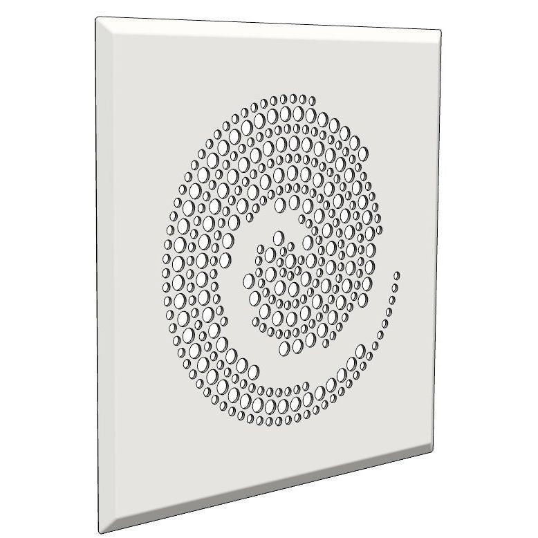 Glen Dimplex SEE - Luftdurchlassventil Ventilgitter DVG QE Circles Design Circles