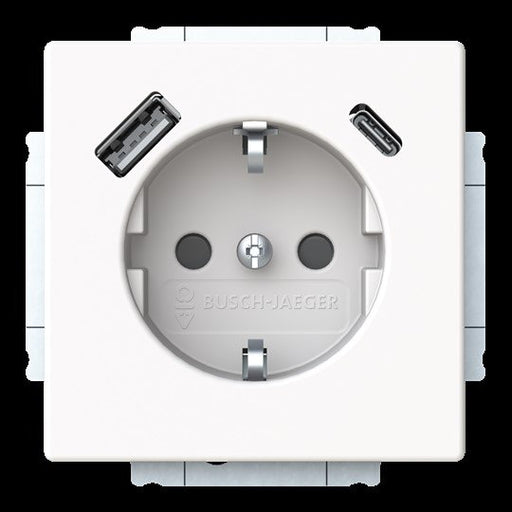 Busch-Jaeger - Steckdose SCHUKO Steckdose 20 EUCB2USBAC-884 USB-A+C