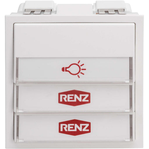 Renz Metallwaren - Funktionsmodul für Türkommunikation Komb.Klingel/Lichtmodul 97-9-85275 ws − 1 Stück