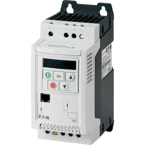 Eaton - Frequenzumrichter =< 1 kV Frequenzumrichter 1phasig DC1-S17D0NN-A20CE1 115V 7A 0.37kW AC