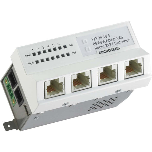 Microsens - Netzwerk Switch Installations-Switch MS440201PM-48G6+ Gigabit-Ethernet