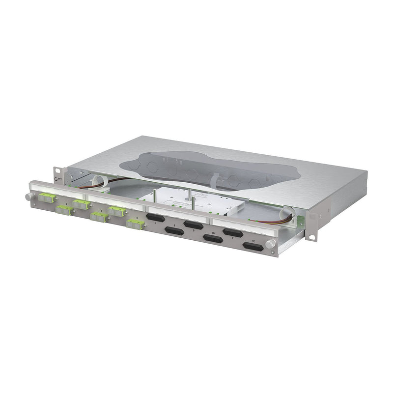 Metz Connect - Patchpanel LWL Patchfeld splice 150468BM06-F 6xSC-D OM5