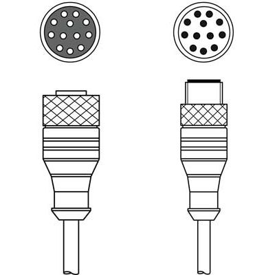 Leuze - Konfektioniertes Sensor-Aktor-Kabel Verbindungsleitung KDS S-M12-C#50130285