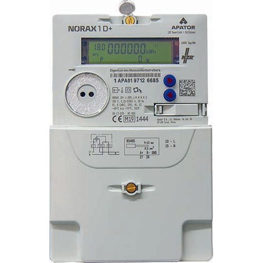 NZR - Elektrizitätszähler Wechselstromzähler NORAX 1D+ mME WS max.60A