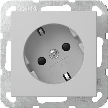Gira - Steckdose 30° 4418015 Grau