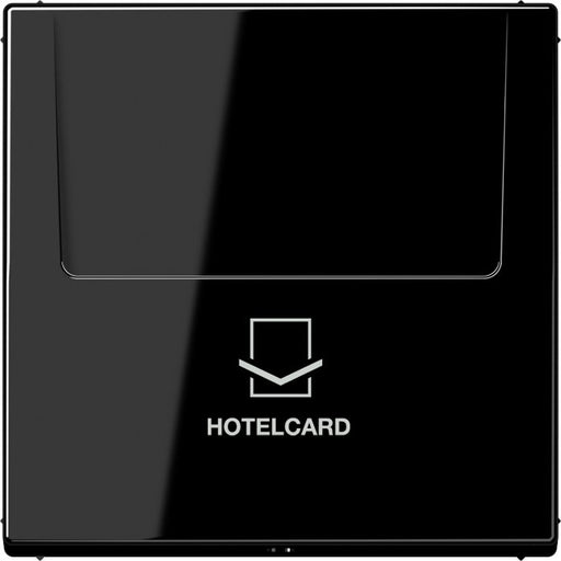 Jung - Abdeckung/Bedienelement für Installationsschalterprogramme Hotelcard-Schalter sw LS 590 CARD SW ohne Taster-Einsatz