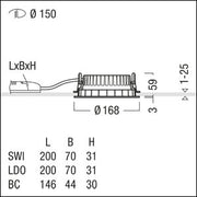 Zumtobel Group - Downlight/Strahler/Flutlicht LED-Downlight PANOS R #62927412 930