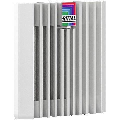 Rittal - Filter (Gehäuse/Schaltschrank Klimatisierung) Blue e+ Austrittsfilter SK 3237.400 EMV, RAL 7035 − 1 Stück
