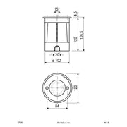 EVN Lichttechnik - Bodeneinbauleuchte 679 361 schwenkbar