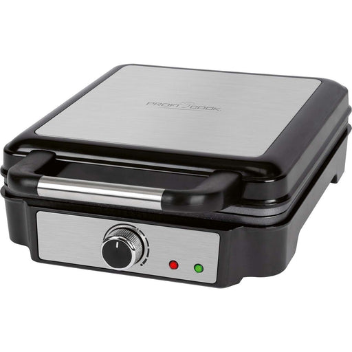 PROFICOOK - Waffelautomat PC-WA 1241 inox Brüsseler, 4-fach − 2 Stück