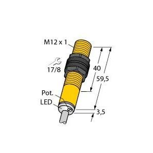 Turck - Kapazitiver Näherungsschalter Sensor BC3-S12-RP6X kapazitiv