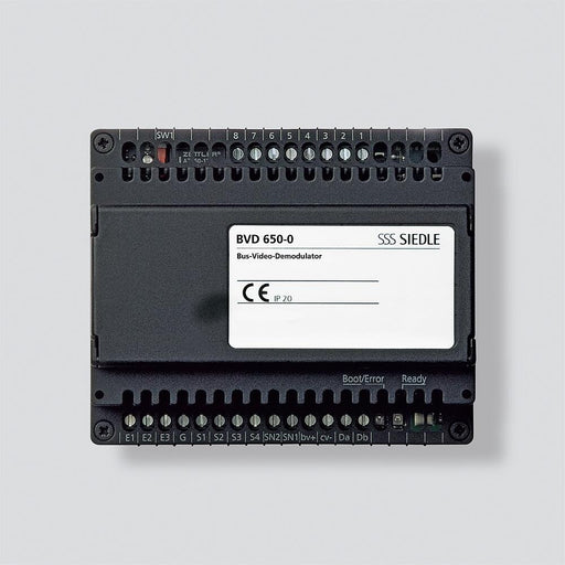 Siedle&Söhne - Zusatzgerät für Türkommunikation Bus-Video-Demodulator BVD 650-0