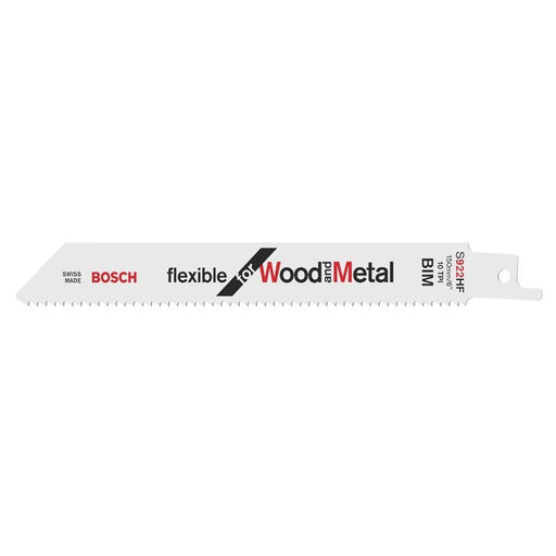 Bosch - Säbelsägeblatt Flexible for Wood and 2608656320 Metal 100er-Pack 150