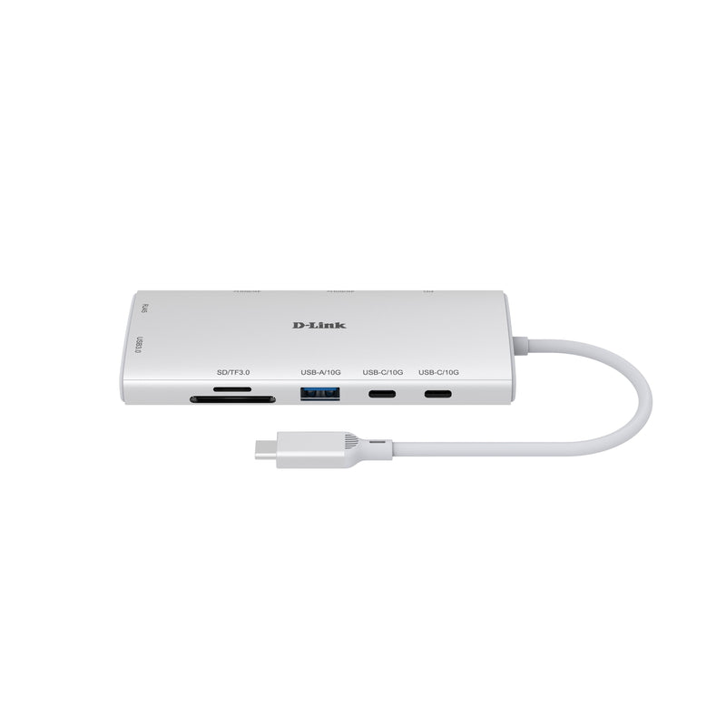 DLink - USB-Hub 10-in-1 USB-C Hub DUP-A01