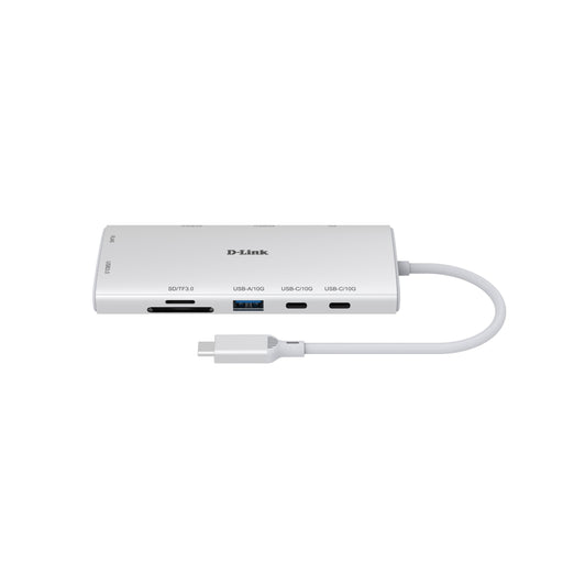 DLink - USB-Hub 10-in-1 USB-C Hub DUP-A01