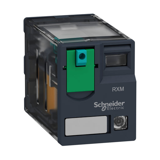 Schneider Electric - Schaltrelais Miniatur-Steckrelais RXM2AB2JD 12V DC − 10 Stück