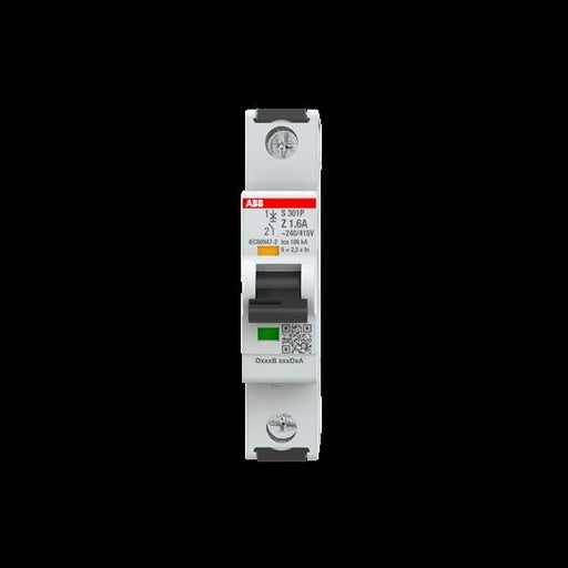 ABB Stotz S&J - Leitungsschutzschalter Sicherungsautomat S301P-Z1.6 25kA, 1,6A, 1P