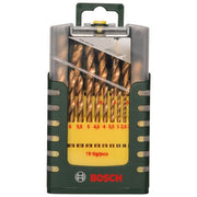 Bosch - Bohrer-Set 19-teiliges 2607017152 HSS-TiN-Metallbohrer