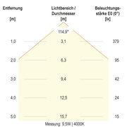 EVN Lichttechnik - Decken-/Wandleuchte LED-Anbauleuchte WR30181525 IP66