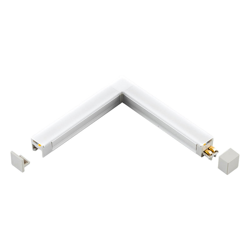 EVN Lichttechnik - Decken-/Wandleuchte LED-Anbauleuchte 24V SLVSL02 3000K, Ecke links