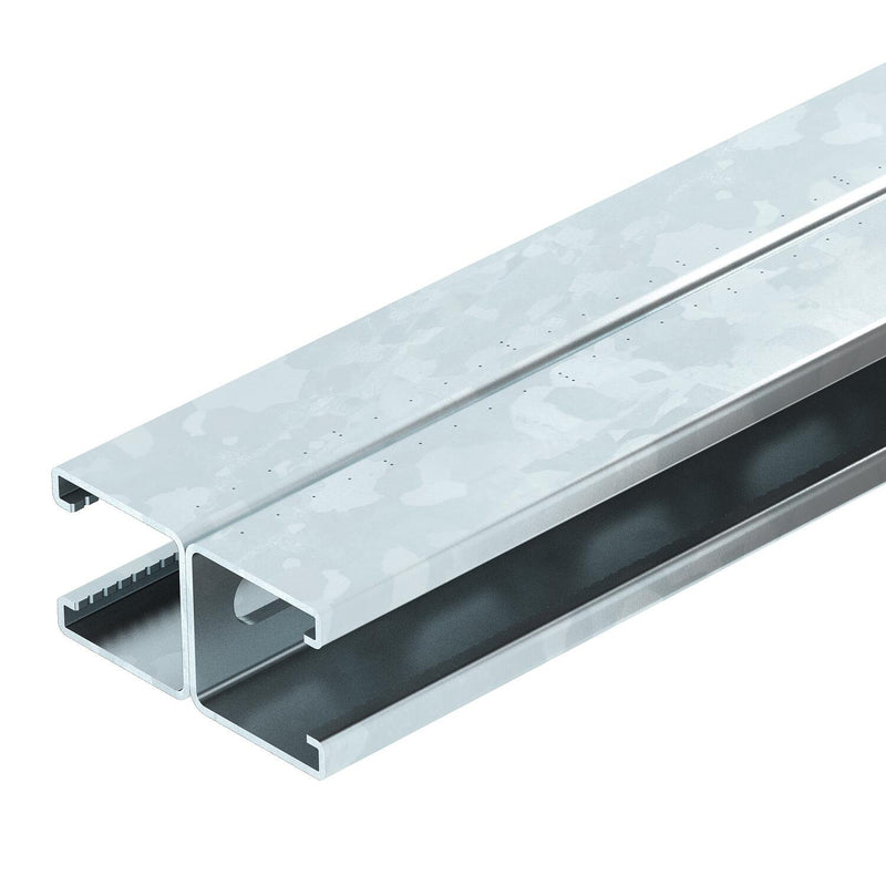 OBO Bettermann - Stiel/Profilschiene Profilschiene MS4182P6000FT 6000x82x41mm − 6 Meter
