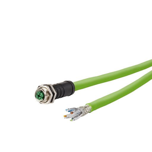 Metz Connect - Patchkabel Kupfer Industrie IndustrialEthernet Leitung 142M6X20050 X-kodiert, 5m, M12