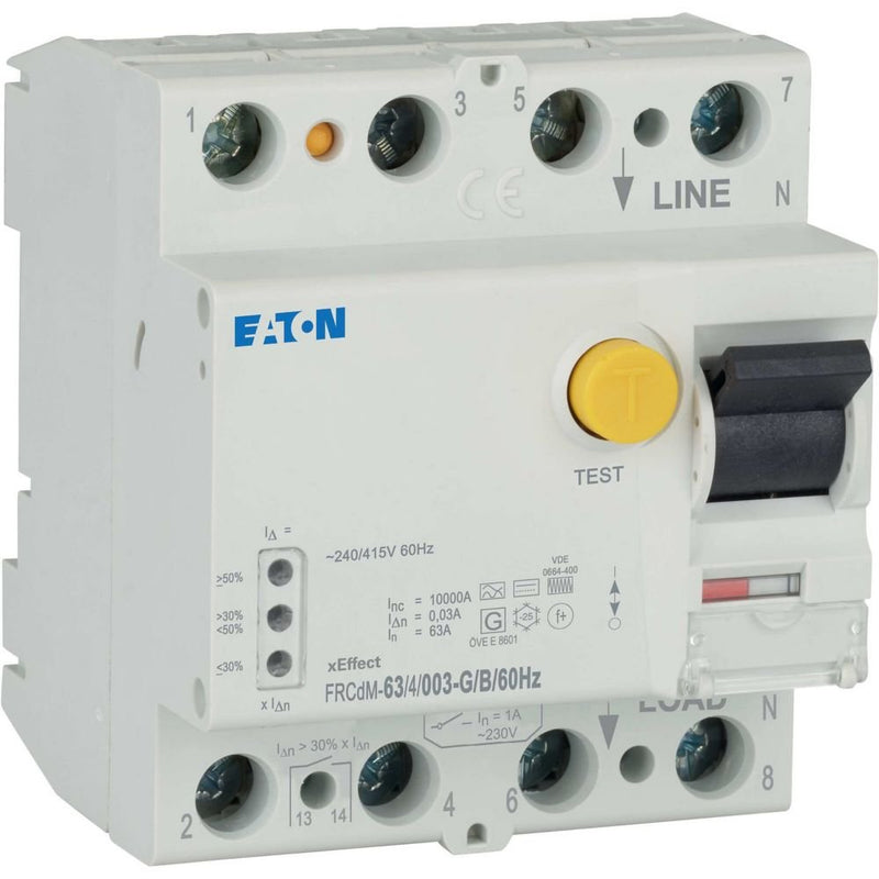 Eaton - Fehlerstrom-Schutzschalter Digitaler FI-Schalter FRCDM-63/4#180424 63A 30mA