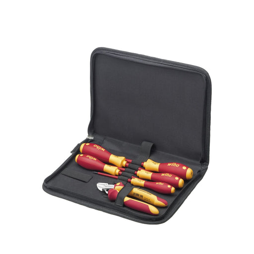 Wiha - Werkzeugset Werkzeugtasche 9300-018 Set 6tlg Elektriker