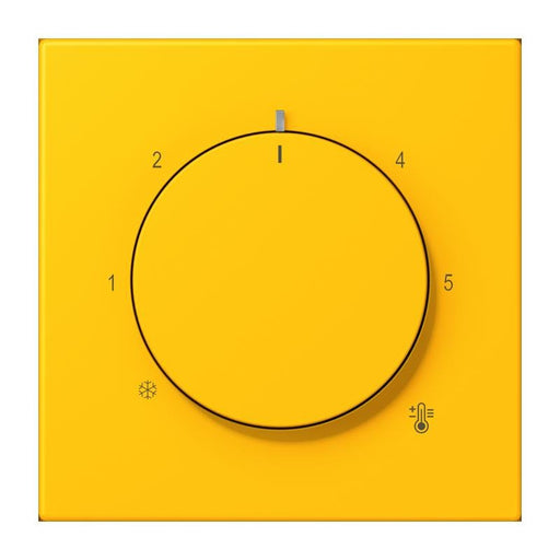 Jung - Abdeckung/Bedienelement für Installationsschalterprogramme Abdeckung für Thermostat LC 1749 BF 263 le jaune vif (4320W)