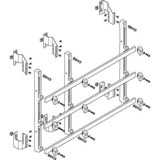 ABN - Verteilerfeld für Installationsverteiler Sammelschienen-Modul MTSC35963 tief 3FB/5RE