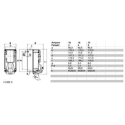 Bals Elektrotech - CEE-Steckdose abschaltbar, abgesichert (IEC 60309) Wandsteckdose 15239