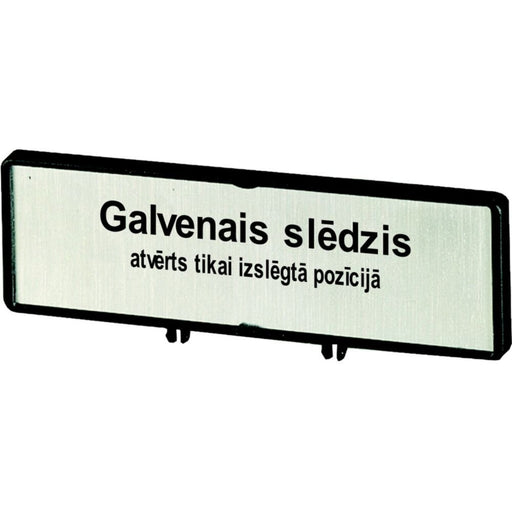 Eaton - Zubehör/Ersatzteile für Niederspannungs-Schalttechnik Träger mit Schild ZFS83-P3 T5 T5B P3 88x27mm