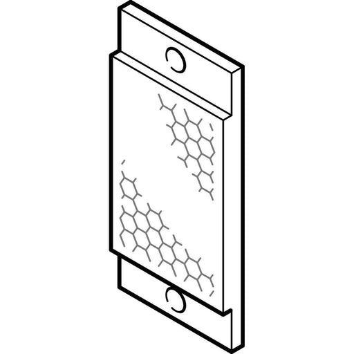 Di-soric - Reflektor für Lichtschranke Reflektor RL 43x20/110° Laser, 43 x 20mm