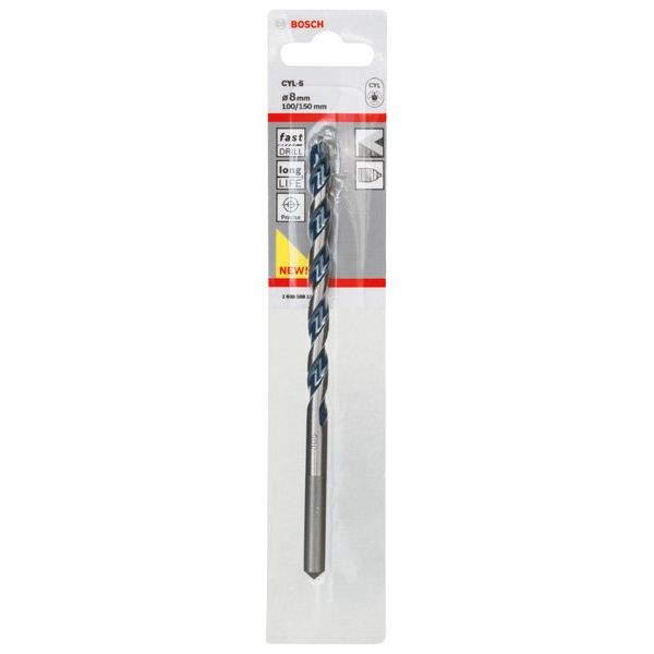 Bosch - Bohrer Betonbohrer CYL-5, Blue 2608588152 Granite 8 x 100 x
