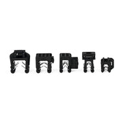HellermannTyton - Kabelbinder Befestigungsbinder T50REC5B 4,6x202 schwarz − 500 Stück