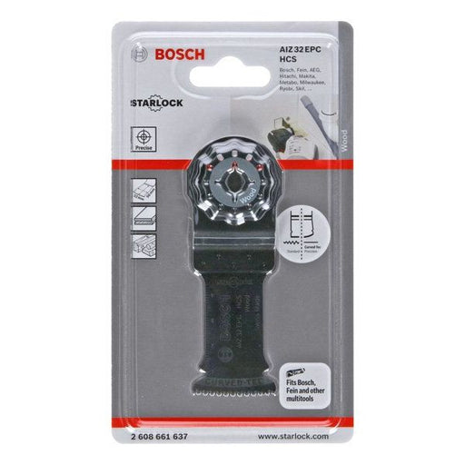 Bosch - Blatt für Oszillierer HCS Tauchsägeblatt AIZ 32 2608661637 EPC Wood 50 x 32 mm