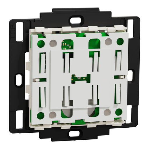 Merten - Sender/Fernbedienung für Installationsschalterprogramme Wiser Taster 1-fach/2-fach MEG5001-0300 batterieversorgt