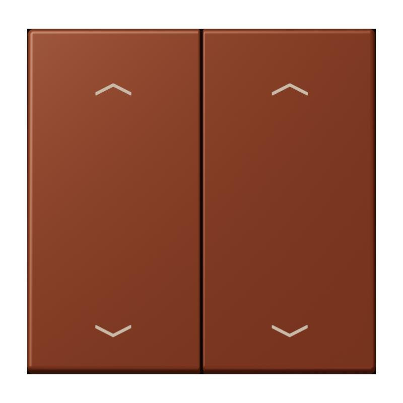 Jung - Abdeckung/Bedienelement für Installationsschalterprogramme Wippe mit Pfeilsymbolen LC 102 P 247