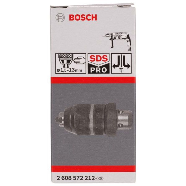 Bosch - Bohrfutter Schnellspannbohrfutter mit 2608572212 Adapter 1,5 bis 13