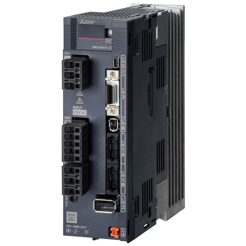 Mitsubishi Electric - Motormanagement-Gerät Servoverstärker MR-JE-40BF Digital AC − 1 Stück
