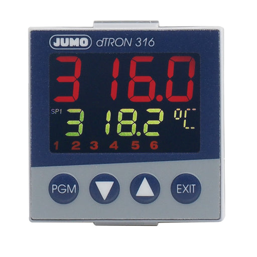 Jumo - Temperaturüberwachungsgerät Kompaktregler 00441999 Regelb. -200..+850C